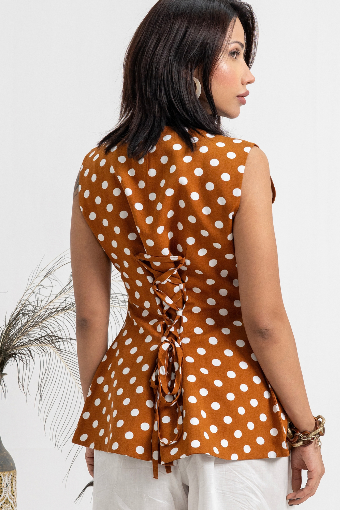 Truffle Dot Vest